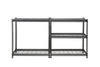 Rhino Racking Wire Shelving Unit, Black, 1000kg Load Weight, 183x90x60cm