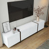 TV Stand 170 cm TV Unit Cabinet with Drawer Storage Modern High Gloss Front