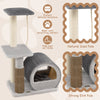 Large Cat Tree Tall Cat Tower Multi Level Activity Centre Indoor Cat Furniture
