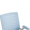 Desk Chair Mid-Back Office Swivel Chair Mesh Back Task Chair / Flip-up Armrest