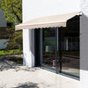 Garden Patio Manual Awning Canopy Shelter Outdoor Sun Shade Retractable