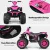 Kids Ride on ATV 12V Battery Powered Quad Bike Electric 4 Wheel Vehicle Car Gift