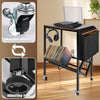 Record Player , Turntable Stand Vinyl Albums Storage Organizer Table with Wheels