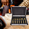 Cobalt Blacksmith Drills 14mm-25mm HSS Reduced Shank Drill Bits 8PCS
