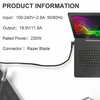 230W 19.5V For Razer Blade Pro RC30-0166 Laptop Charger Razer Blade 14/15/17