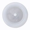 Dia.55cm LED Ceiling Fan Light Dimmable Chandelier Bedroom Lamp w/Remote Control