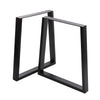 Industrial Metal Legs Furniture Feet Trapezoid Shaped Stand for Table Desk Bench