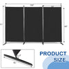 Folding 3/4/6 Panels Room Divider Freestanding Wall Privacy Screen Protector