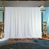 20FT 10FT 7FT Silk Backdrop Curtain Wedding Photo Drape Wall Window Venue Decor