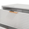 White Chest of Drawers 3 Drawers Bedroom Furniture Bedside Table Wardrobe Desk