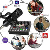 UK Podcast Equipment Bundle BM800 Condenser Microphone Bundle W/ Live Sound Card