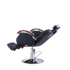 Reclining Barber Chair Salon Beauty Shaving Hydraulic Chair with Footrest