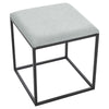 5 in 1 Bar Stools for Kitchen Counter Backless Leather/Linen Stool Dining Cafe
