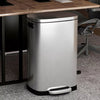 50 Liter Rubbish Bin Soft Close Kitchen Stainless Steel Waste Recycling Bins