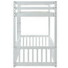 Bunk Beds Kids Children High Sleeper Single 3ft Bed Frame Solid Pine Wood White
