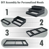 Patio Garden 3-Tier Raised Garden Bed Elevated Planter Box