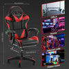 Gaming Leather Computer Chair Swivel Office Chair Recliner Leather Desk Chairs