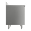 Single Bowl Commercial Kitchen Cabinet Stainless Steel Cupboard w/Sliding Door