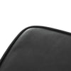 Set of 2 PU Dining Chair Steel Leg Wide Backrest Home Furniture Restaurant Hotel