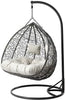 Hanging Cocoon Egg Chair Garden Swing 2 Person Hammock Removable Cushions !!!