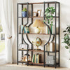 Tribesigns 5-Tier Bookshelf, Freestanding Tall Bookcases Display Shelf Storage