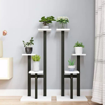 3 Tier Indoor Outdoor Plant Stand Flower Pot Display Metal Shelf Rack Home Décor