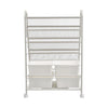 Mobile Children Kids Book Rack Shelf Sling Storage Baskets Organizer Bookcase UK