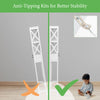 Over-the-Toilet Storage Cabinet Bathroom Storage Organizer w/Shelves & Drawer