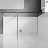 Walk In Shower Enclosure With 180° Flipper Panel 8mm Nano Glass Screen Cubicle