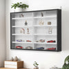 Wooden Wall Hanging Shelf Ornaments Model Display Storage Cabinet Organizer Rack