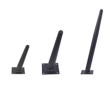 4x Oblique Table Legs Square Table Feets Metal DIY Furniture Legs Replacements