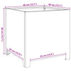 Garden Planters 2 pcs 40x40x40 Stainless Steel M1F3
