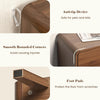 Shoe Cabinet with 1 Drawer & 2 Doors 4-Tier Shoe Rack with Adjustable Shelves