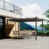 Garden Pergola Awning Gazebo Outdoor Canopy Furniture 13FT Barbecue Shelter