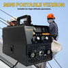 3 IN 1 MIG Welder Gasless/Gas 220V 250A Inverter MIG ARC MMA Welding Machine