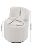 Sherpa 360Degree Swivel Chair Accent Armchair Leisure Chair W/Hidden Storage