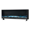Electric Insert/WallMounted LED Fireplace Into Fire Media Freestanding With Feet