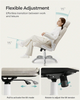 Office Chair, Ergonomic Gaming Chair, Adjustable Headrest, Tilt Function, Foldab