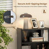 3-Tier Adjustable Bookcase Bookshelf Modern Display Cabinet Storage Organizer