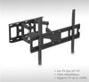 32-70 Inch Double Pendulum Large Base TV Stand, Adjustable Height, Modern Design