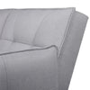 Modern Fabric Sofa Bed 3 Seater Click Clack Living Room Recliner Couch Sofa Grey