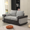 Upholstered Fabric 2 3 Seater Sofa Suite Couch Settee Set Padded Seat Furniture