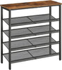 Shoe Rack Shoe Storage with Adjustable Mesh Shelves 16-20 Pairs of Shoes
