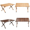 Camping Folding Table Portable Outdoor Picnic Garden Catering Table Desk Wooden