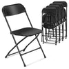 4 Pcs Black Folding Chair Foldable Computer Party Meeting Room Home Office Chair