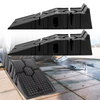 Set of 2 Car Ramp 5 Ton 2.5+2.5 Heavy Duty Lifting Plastic Ramps 33cm Extra Wide