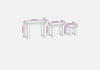 Nesting Coffee Tables Set of 3 Wooden Nest Side End Light Grey Living Room Table