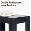 FATIVO Small Wood Side End Table Slim Coffee Table Modern Occasional Furniture