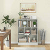 3-Tier Freestanding Storage Organizer 7-Cube Bookshelf with 2 Anti-Tipping Kits