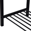 Dining Table and Chairs Bench Set of 6 Metal Frame Kitchen Dining Room Furniture